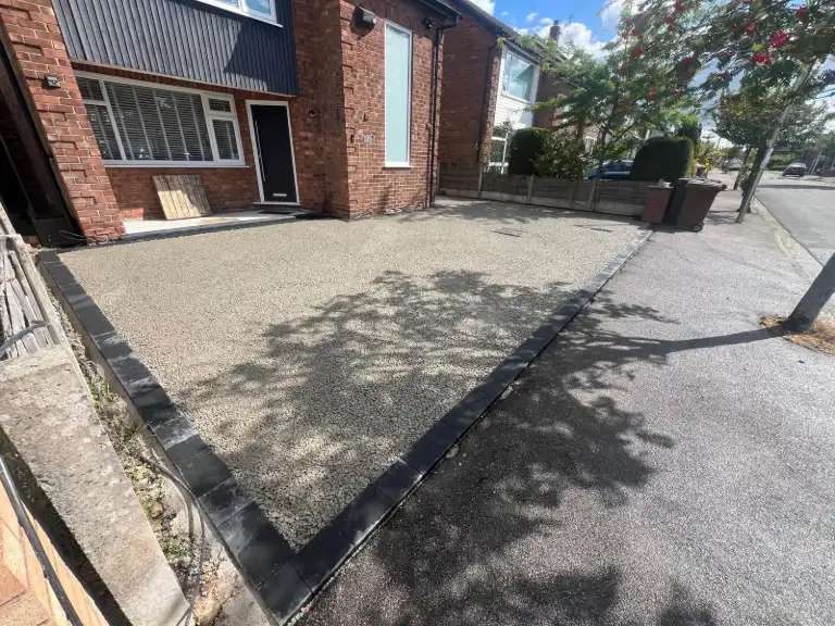 Before Phase: prep permeable base street perspective